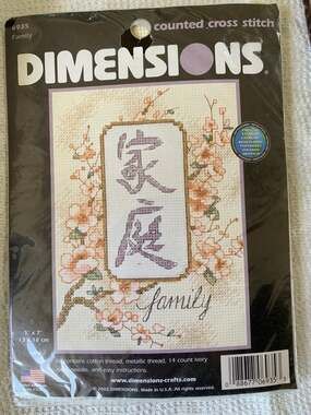 Dimensions Chinese ( Family ) cross stitch